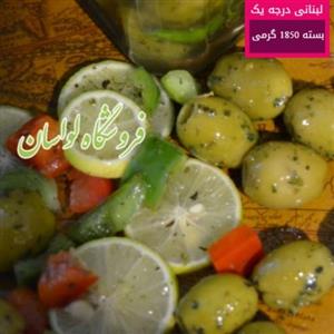زیتون لبنانی درجه یک تشریفاتی 900 گرمی
