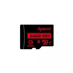 کارت حافظه microSDHC اپیسر مدل AP64G کلاس 10 استاندارد UHS-I U1 سرعت 85MBps ظرفیت 64 گیگابایت