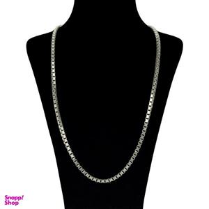 زنجیر نقره مردانه طرح ونیزی کد V006 -