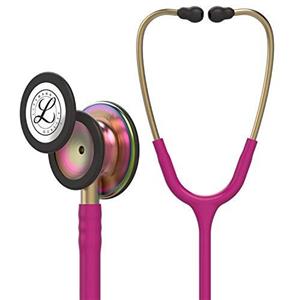 گوشی پزشکی لیتمن مدل کلاسیک 3 کد 5806 3M Littmann Classic III Stethoscope Machined Stainless Steel Chestpiece Raspberry Tube 27 inch 5626 