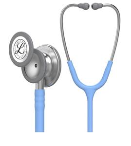 گوشی پزشکی لیتمن مدل کلاسیک 3 کد 5630 3M Littmann Classic III Monitoring Stethoscope, Ceil Blue Tube, 27 inch, 5630