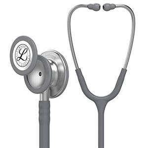 گوشی پزشکی لیتمن مدل کلاسیک 3 کد 5621 3M Littmann Classic III Monitoring Stethoscope Gray Tube 27 Inch 