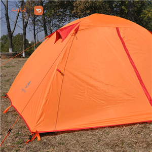 چادر دو پوش 2 نفره کینک جنگل با تیرک آلومینیومی Hiking Tents Two People Double Layer Waterproof Tent Winter Single Camping Tent