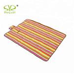 زیرانداز سفری ضد آب با روکش مخمل مدل 050 Waterproof Picnic Mat Plaid Blanket