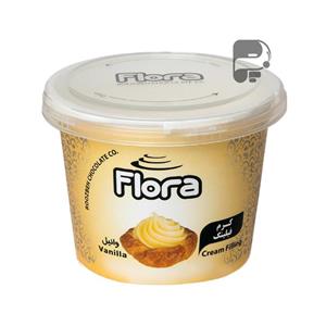 کرم فیلینگ وانیلی فلورا 300 گرمی