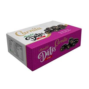 خرما مضافتی صادراتی خرما سیاه -  650 گرمی 4 بسته