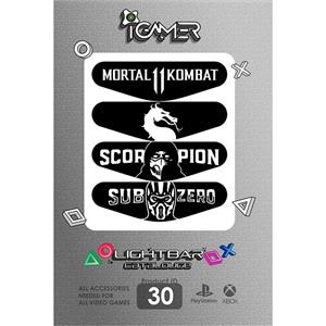 برچسب لایت بار Light Bar Stickers Mortal Kombat 