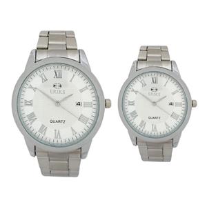 ست ساعت مچی عقربه ای زنانه و مردانه اریکس مدل 8091G