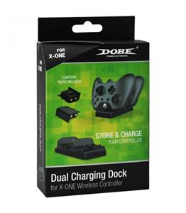 پایه شارژ دسته بازی مدل W60X190 مناسب برای ایکس باکس وان W60X190 Dual Charging Dock For XBox One