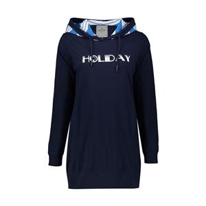 هودی ورزشی زنانه هالیدی مدل 804015-Navy Holiday 804015-Navy Sport Hoodie For Women