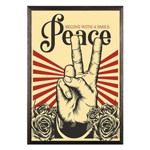 تابلو آتینو طرح Peace 
