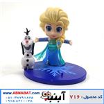 فیگور السا و اولاف انیمیشن فروزن Elsa and Olaf figures