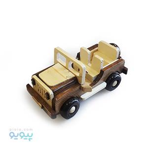 ماکت ماشین چوبی جیپ کد 617
