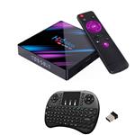 H96 Max 3318 4/32 Android Box and Smart Keyboard