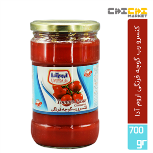 رب گوجه فرنگی شیشه ای اروم آدا - 500 گرم 