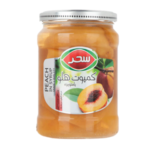 کمپوت هلو سحر 660 گرم Sahar Peach Compote gr 