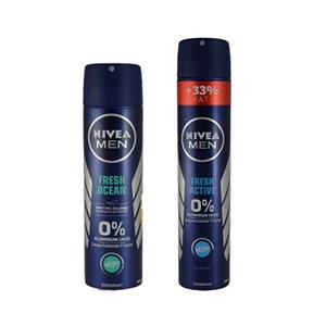 اسپری مردانه درای ایمپکت پودری نیوا حجم 120 میلی NIVEA DRY IMPACT DEODORANT SPRAY