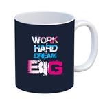 ماگ طرح work hard dream big