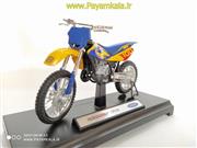 ماکت فلزی موتورسیکلت هسکوارنا(HUSQVARNA CR125 BY WELLY)(1/18)