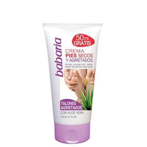 کرم ضد ترک پا باباریا BABARIA DRY SKIN ALOE VERA FEET CREAM