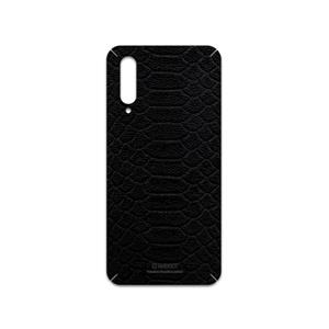 برچسب پوششی ماهوت مدل Black-Snake-Leather مناسب برای گوشی موبایل شیائومی Mi 9 Lite