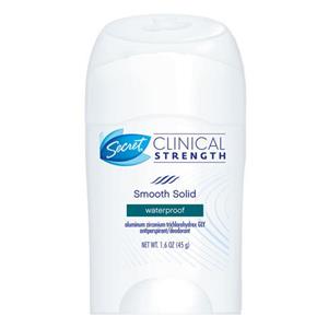 استیک ضد تعریق ضد آب زنانه سکرت مدل Clinical حجم 45 میل  Secret clinical strength solid sensitive deodorant