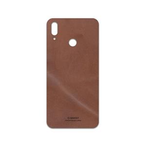 برچسب پوششی ماهوت مدل Matte-Natural-Leather مناسب برای گوشی موبایل هوآوی Y9 2019 MAHOOT Matte-Natural-Leather Cover Sticker for Huawei Y9 2019