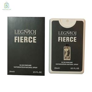 عطر جیبی LEGMOJ مدل Fierce حجم ۲۰ میلی لیتر