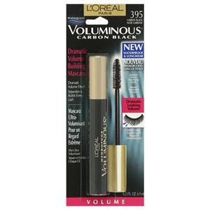 ریمل حجم دهنده لورآل مدل voluminous carbon black Loreal Voluminous Carbon Black Mascara 2X