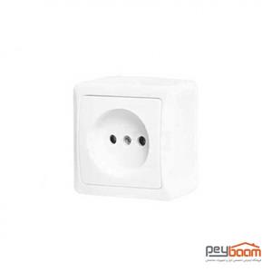 پریز برق محافظ دار دلند مدل نسترن