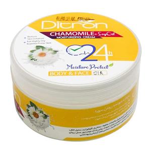 کرم مرطوب کننده دیترون مدل CHAMOMILE+SOY BEEN OIL حجم 200 میلی لیتر