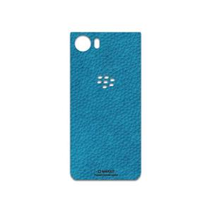 برچسب پوششی ماهوت مدل Blue-Leather مناسب برای گوشی موبایل بلک بری Keyone-DTEK70 MAHOOT Blue-Leather Cover Sticker for BlackBerry Keyone-DTEK70