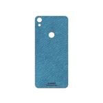 برچسب پوششی ماهوت مدل Blue-Leather مناسب برای گوشی موبایل تکنو Camon CM