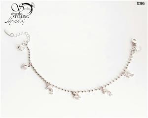دستبند زنانه برند ژوپینگ با مهره دلفین و قلب کد:۲۹۲۱ 
