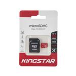 مموری میکرو اس دی کینگ استار مدل Kingstar Micro SDHC C10 U1 