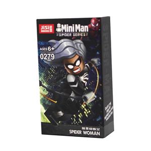 ساختنی جی سی مدل زن عنکبوتی کد 0279 Jisi Spider Woman 0279 Building