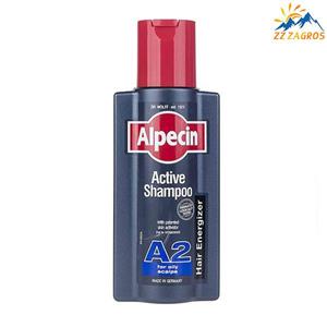 شامپو اکتیو الپسین A2 مناسب موهای چرب 250 میلی لیتر Avtive Shampoo 