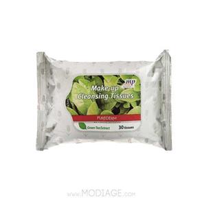 دستمال مرطوب پاک کننده آرایش پیوردرم مدل Green Tea Extract - بسته 30 عددی Purederm Make Up Cleansing Tissues Green Tea Extract 30pcs