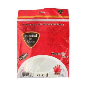 دستکش یکبار مصرف مدل 002 بسته 100 عددی
