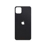 برچسب پوششی ماهوت مدل  Black-Carbon-Fiber مناسب برای گوشی موبایل اپل iPhone 11 pro