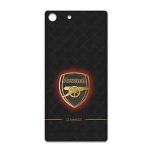 برچسب پوششی ماهوت مدل Arsenal-FC مناسب برای گوشی موبایل سونی Xperia M5 MAHOOT Arsenal-FC Cover Sticker for Sony Xperia M5