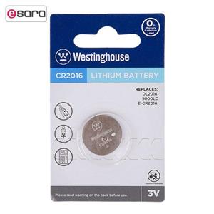 باتری سکه‌ای وستینگ هاوس مدل CR2016 Westinghouse Lithium CR2016 Battery
