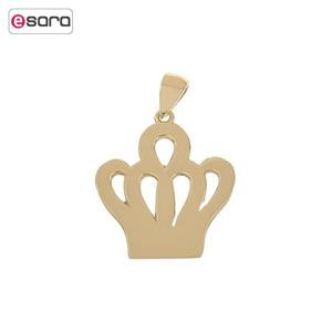 آویز گردنبند طلا زرین مدل AB514 Zarin AB514 Gold Necklace Pendant