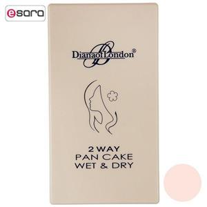   پنکیک  سری 2Way Pan Cake Wet and Dry مدل Delicate Rose شماره 111 دایانا آف لاندن