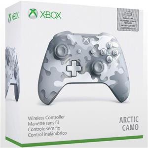 دسته بازی بی سیم ایکس باکس وان مدل Arctic Camo Special Edition Microsoft Xbox Wireless Controller Arctic Camo Special Edition