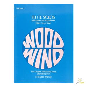 کتاب فلوت سولو با پیانو جلد دوم