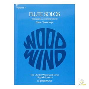 کتاب فلوت سولو با پیانو جلد اول 