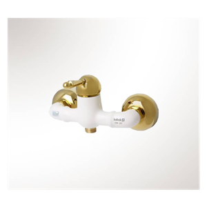 شیر توالت کابوک مدل رویال سفید طلایی