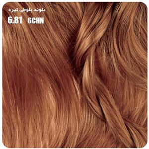 رنگ موی بیول سری Chestnut مدل بلوند بلوطی تیره شماره 6.81 Biol Chestnut Dark Chestnut Hair Color 6.81
