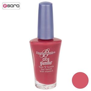 لاک ناخن دایانا آف لاندن سری City Glamour مدل Pink Candy شماره 07 Diana of London City Glamour Pink Candy Nail Polish 07